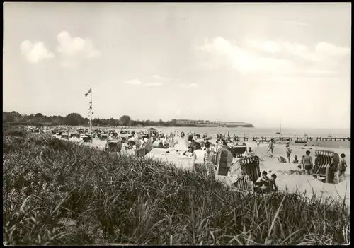 Ansichtskarte Boltenhagen Strand Ostsee Ostseebad zur DDR-Zeit 1967