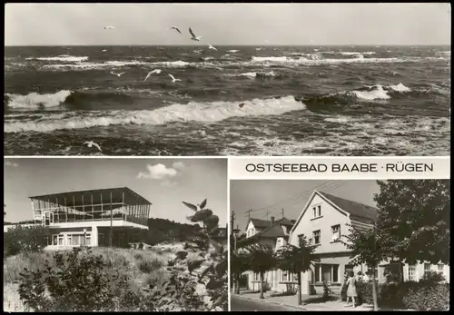 Ansichtskarte Baabe DDR Mehrbildkarte OSTSEEBAD BAABE RÜGEN 1985