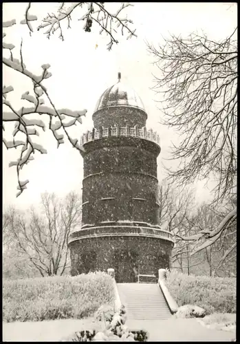 Bergen (Rügen) Ernst-Moritz-Arndt-Turm auf dem Rugard zur DDR-Zeit 1979