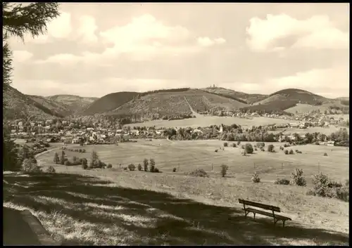 Ansichtskarte Tabarz/Thüringer Wald Panorama-Ansicht Thüringer Wald 1970