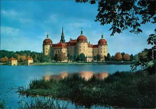Ansichtskarte Moritzburg Barockmuseum Schloß Moritzburg bei Dresden 1974