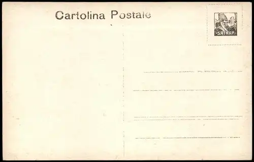 Cartoline .Italien Italia Italien Italia Eingangsportal Mann Frau 1927