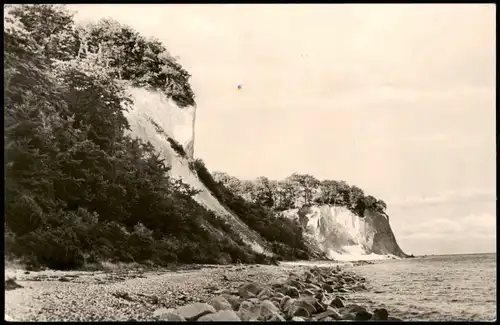 .Mecklenburg-Vorpommern Insel Rügen - Steilküste zur DDR-Zeit, Ostsee 1958