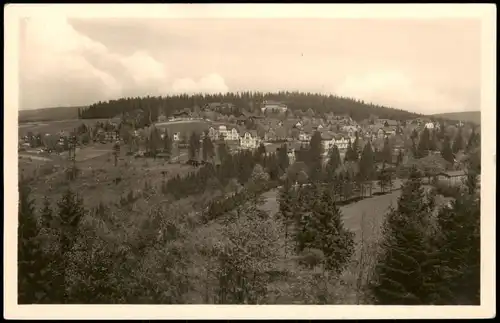 Ansichtskarte Oberhof (Thüringen) Panorama-Ansicht 1958/1957