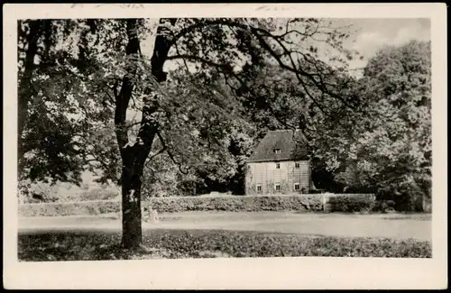 Ansichtskarte Weimar Goethes Gartenhaus im Park 1954/1953