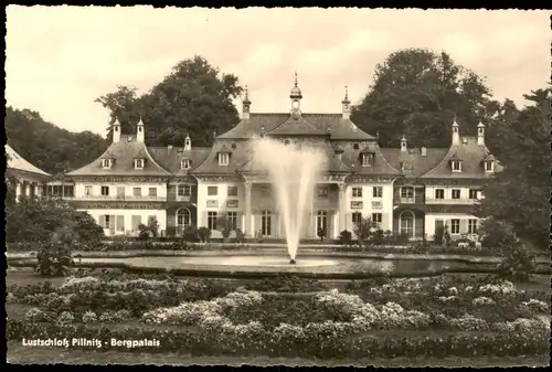 Ansichtskarte Pillnitz Lustschloss Bergpalais Schloss (Castle) 1962