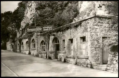Rübeland Harz Tropfsteinhöhle Hermannshöhle zur DDR-Zeit 1960