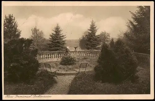 Ansichtskarte Hutschdorf-Thurnau Haus Immanuel 1944  gel. Feldpost WK2