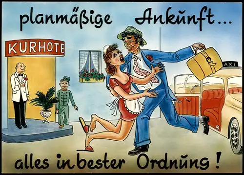 planmäßige Ankünft... alles in bester Ordnung! Mann und Geliebte 1972