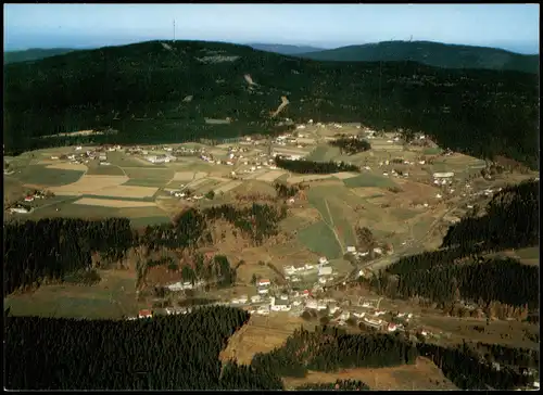 Ansichtskarte Bischofsgrüner Forst Ochsenkopf (Fichtelgebirge) Luftbild 1981