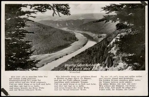 Ansichtskarte Bad Karlshafen Wesertal 1953