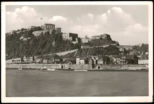 Ansichtskarte Koblenz Festung Ehrenbreitstein - Fotokarte 1996