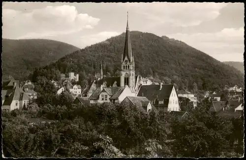 Ansichtskarte Bad Harzburg mit Burgberg 1958