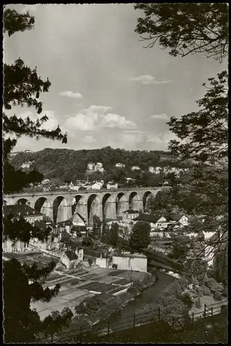 Postcard Luxemburg Faubourg de Plaffenthal 1965