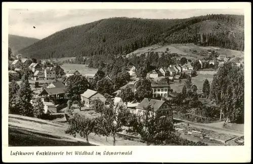 Ansichtskarte Enzklösterle Stadtpartie 1958