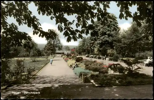 Ansichtskarte Hagen (Westfalen) Funckepark Colorfotokarte 1968
