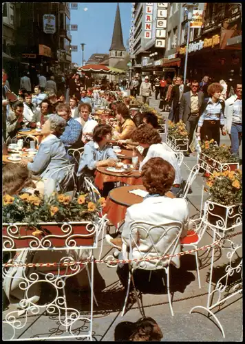 Ansichtskarte Essen (Ruhr) Kettwiger Straße - belebt 1982