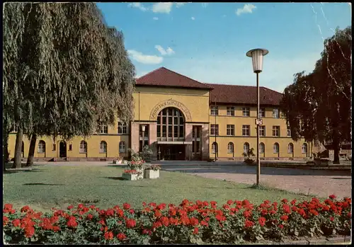 Ansichtskarte Offenbach (Main) Partie am Ledermuseum 1977