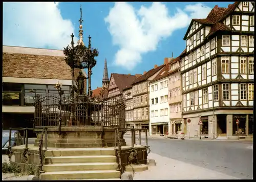 Ansichtskarte Hannover Straßenpartie in der Altstadt 1985