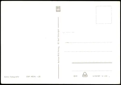 Ansichtskarte Oberhof (Thüringen) Winter Rennsteig, Kirche, Stadt 1966