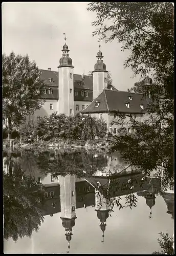 Ansichtskarte Blankenhain-Crimmitschau Barockschloss 1988
