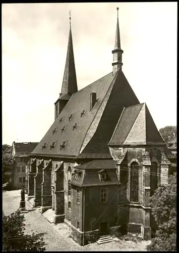 Ansichtskarte Weimar Stadtkirche zu St. Peter u. Paul zur DDR-Zeit 1974