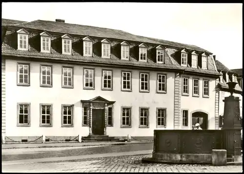 Ansichtskarte Weimar Goethehaus am Frauenplan zur DDR-Zeit 1978