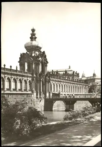 Ansichtskarte Innere Altstadt-Dresden Kronentor des Zwingers 1979