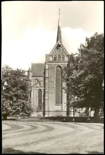 Ansichtskarte Bad Doberan Westfassade der Kirche 1979