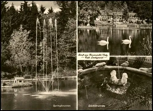 Ansichtskarte Frauenwald Cafe Lenkgrund - 3 Bild 1969