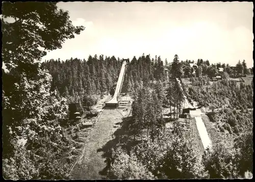 Oberhof (Thüringen) Sprungschanzen zur DDR-Zeit Skisprungschanze 1960