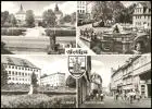 Gotha Erfurter Straße Am Schloß Wasserkunst DDR Mehrbildkarte 1983