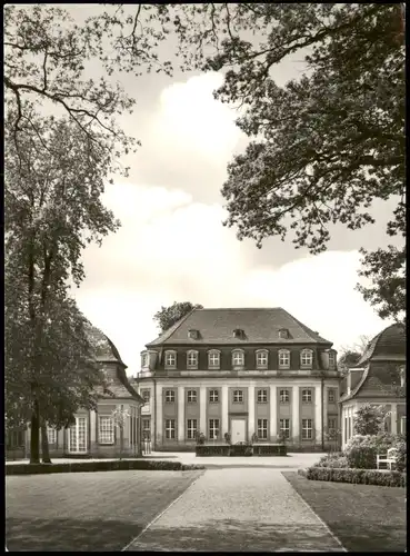 Ansichtskarte Bad Lauchstädt Historische Kuranlagen zur DDR-Zeit 1974