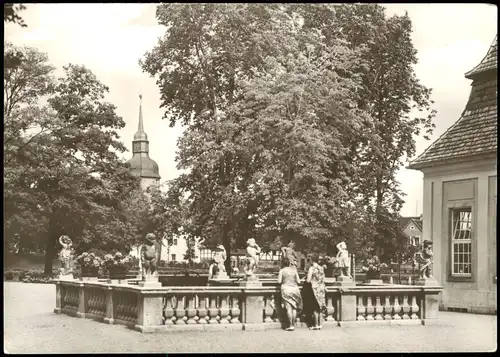 Ansichtskarte Bad Lauchstädt Kuranlagen - Lauchstädter Heilbrunnen 1980