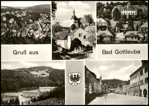Bad Gottleuba-Bad Gottleuba-Berggießhübel DDR  mit 5 Ortsansichten 1972