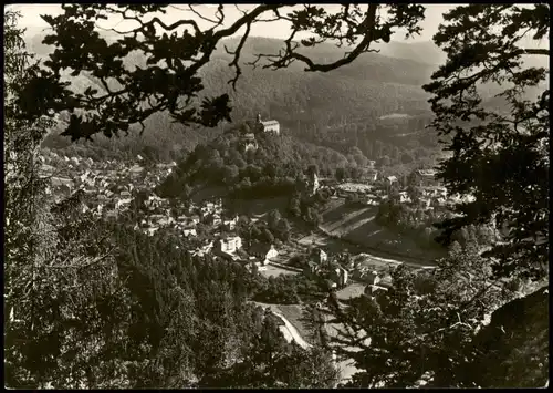 Ansichtskarte Schwarzburg Panorama-Ansicht 1965