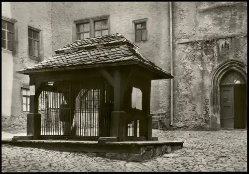 Rochsburg-Lunzenau ROCHSBURG (Kr. Rochlitz) Brunnenhaus zur DDR-Zeit 1984