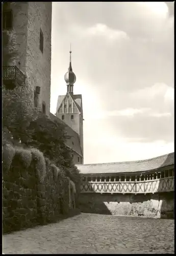 Ansichtskarte Rochsburg-Lunzenau Pulverturm 1984