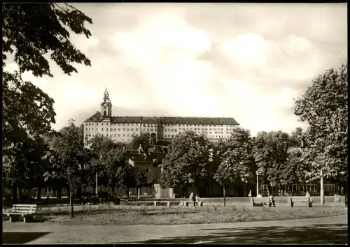 Ansichtskarte Rudolstadt Schloss Heidecksburg zur DDR-Zeit 1970