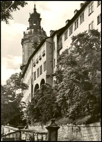 Ansichtskarte Rudolstadt Schloss Heidecksburg (Castle Building) 1970