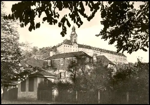 Rudolstadt Heidecksburg mit Treffhaus von Goethe und Schiller 1975