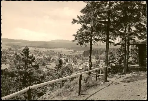 Finsterbergen Friedrichroda  Blick v. Hainfelsen zur DDR-Zeit 1962/1960