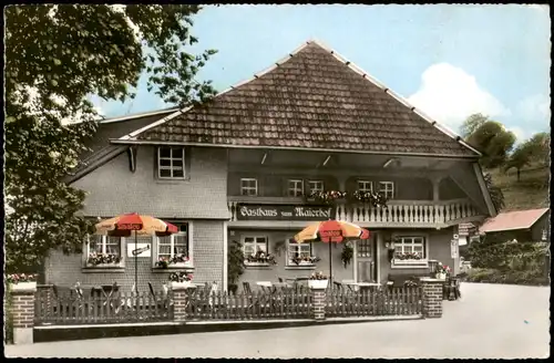 Ansichtskarte Wembach Gasthaus zum Maierhof Colorfotokarte 1964