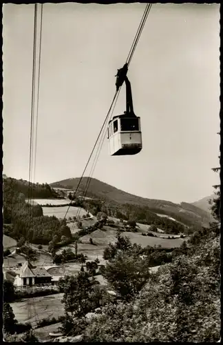 Freiburg im Breisgau Schwebebahn a.d. Schauinsland 1286 m ü. M. 1958