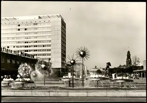 Ansichtskarte Seevorstadt-Dresden Prager Straße 1973