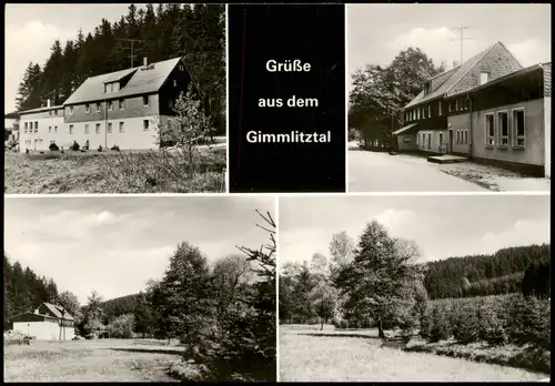 Ansichtskarte Hermsdorf (Ost-Erzgebirge) Gimmlitztal - Restaurant 1979