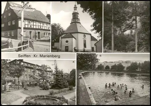 Ansichtskarte Seiffen (Erzgebirge) Ansichten 1983