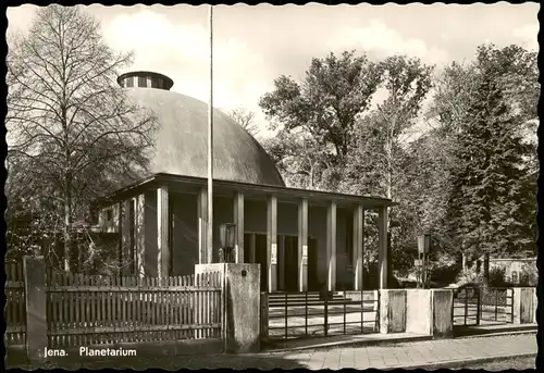 Ansichtskarte Jena Planetarium - Fotokarte 1966