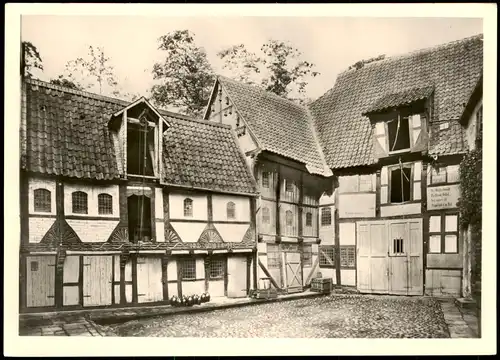 Ansichtskarte Salzwedel Bürgermeisterhof in der Burgstraße 1977