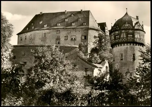 Ansichtskarte Burgkhammer-Burgk (Saale) Schloss Burgk Kr. Zeitz 1971